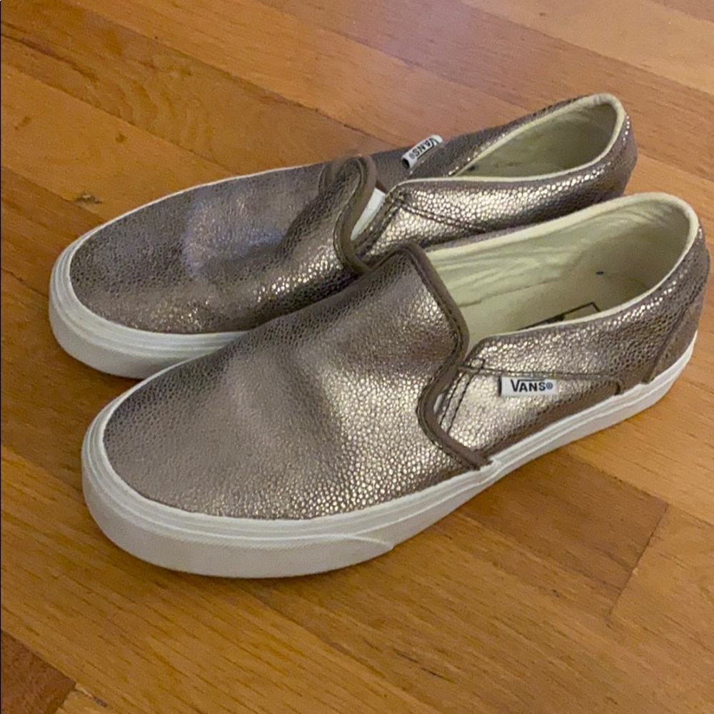 Rose gold Vans